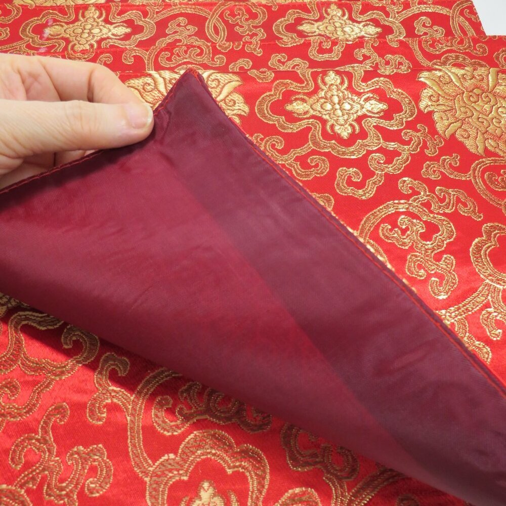 Asian Red & Gold (6) Table Setting Set - Picture 3 of 11